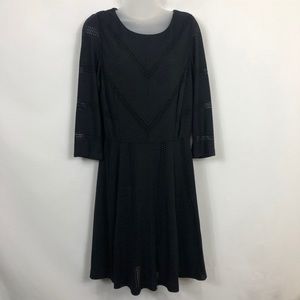 Lauren Conrad 3/4 Sleeve Skater Dress